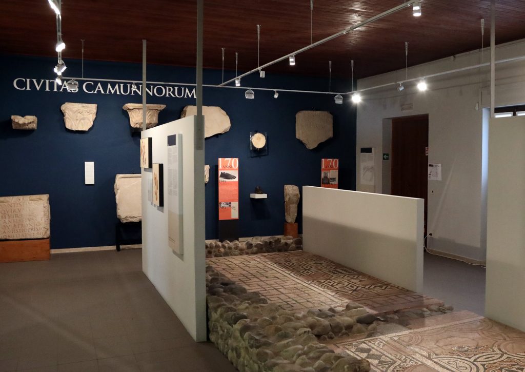 Museo Archeologico Nazionale della Valle Camonica - Gli interni