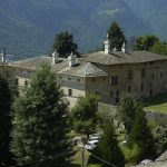 Immagine dall'alto di Palazzo Besta