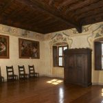 Sala settecentesca. Vista dall'angolo NE.