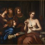 Sala settecentesca. Quadro Morte di Sofonisba.