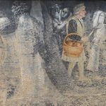 Sala della Creazione. Affresco parete S, particolare