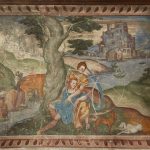 Sala delle Metamorfosi. Affresco, particolare